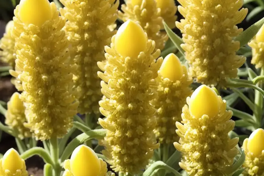 Yellow mignonette (reseda lutea) — photo 2