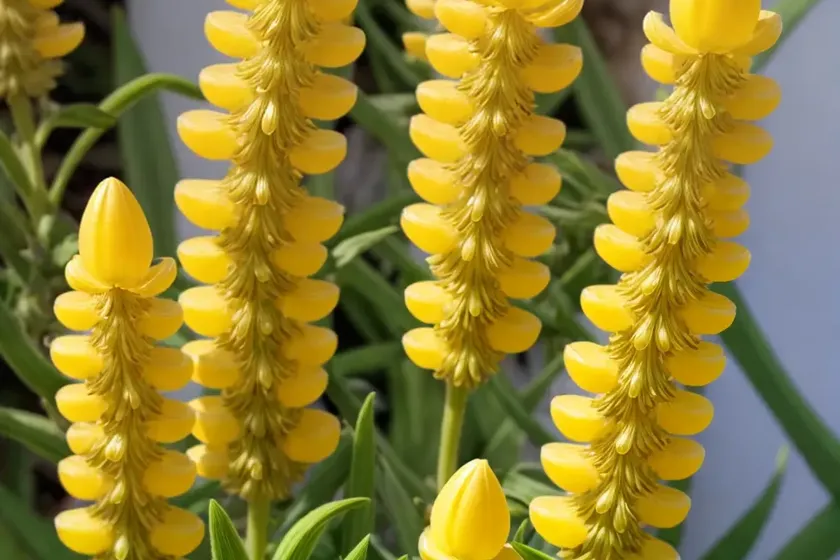 Yellow mignonette (reseda lutea) — photo 3
