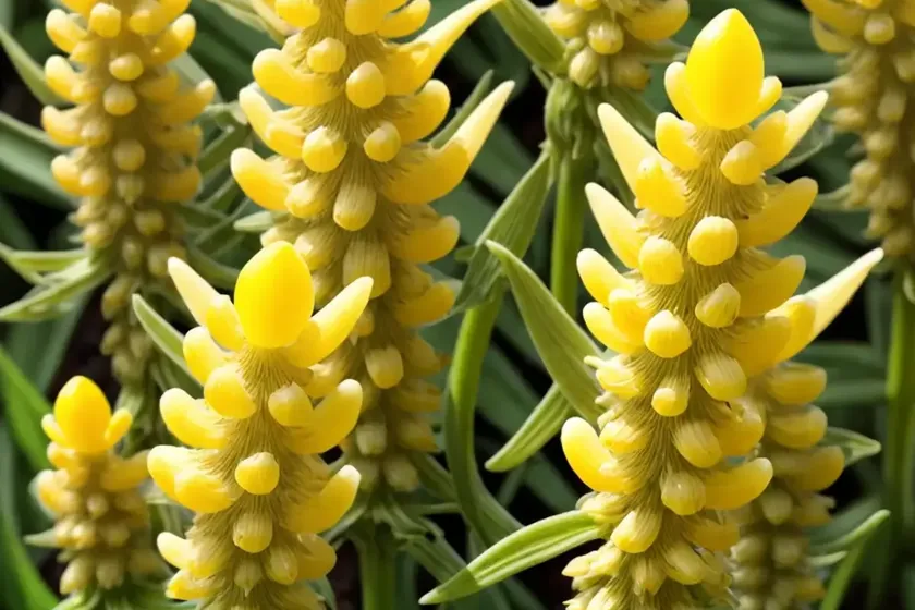 Yellow mignonette (reseda lutea)