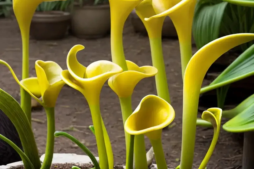 Yellow pitcher plant (sarracenia flava) — photo 2