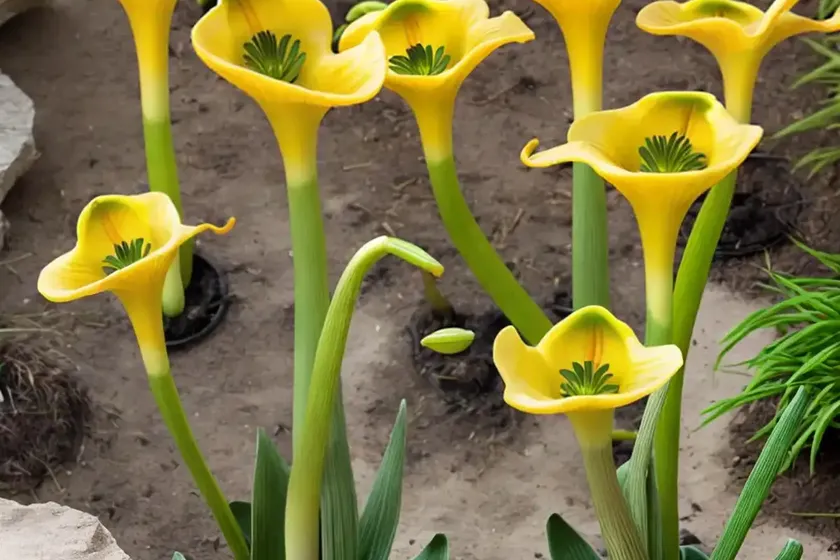 Yellow pitcherplant (sarracenia flava) — photo 3