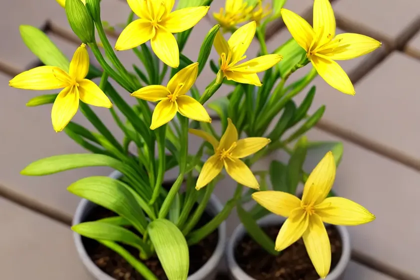Yellow star-of-bethlehem (gagea lutea) — photo 3