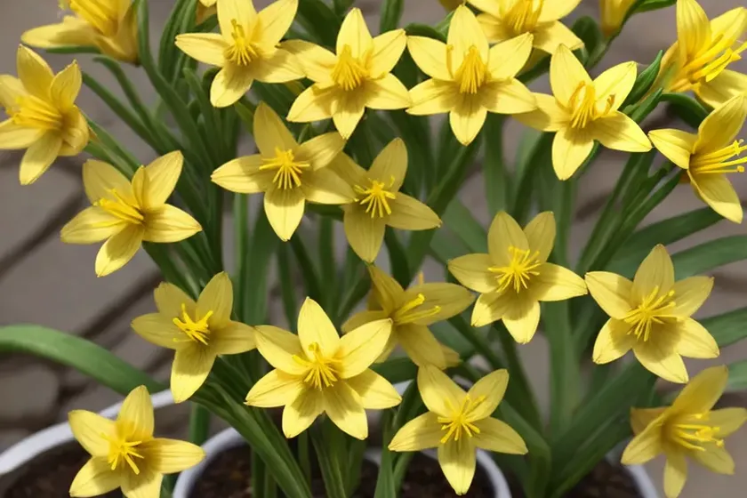 Yellow star-of-bethlehem (gagea lutea)