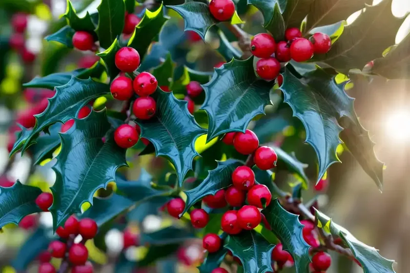 Youpon holly (ilex vomitoria)