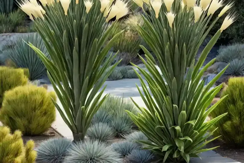 Yucca filamentosa ‘color guard’ (adam’s needle) — photo 2