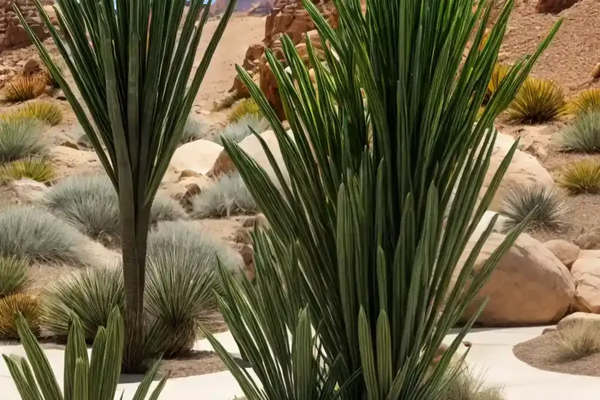 Yucca filamentosa ‘color guard’ (adam’s needle) — photo 3