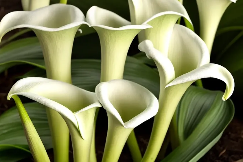 Zantedeschia aethiopica ‘green goddess’ (calla lily) — photo 2