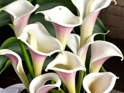 Zantedeschia Aethiopica ‘Pink Mist’ (Calla Lily)