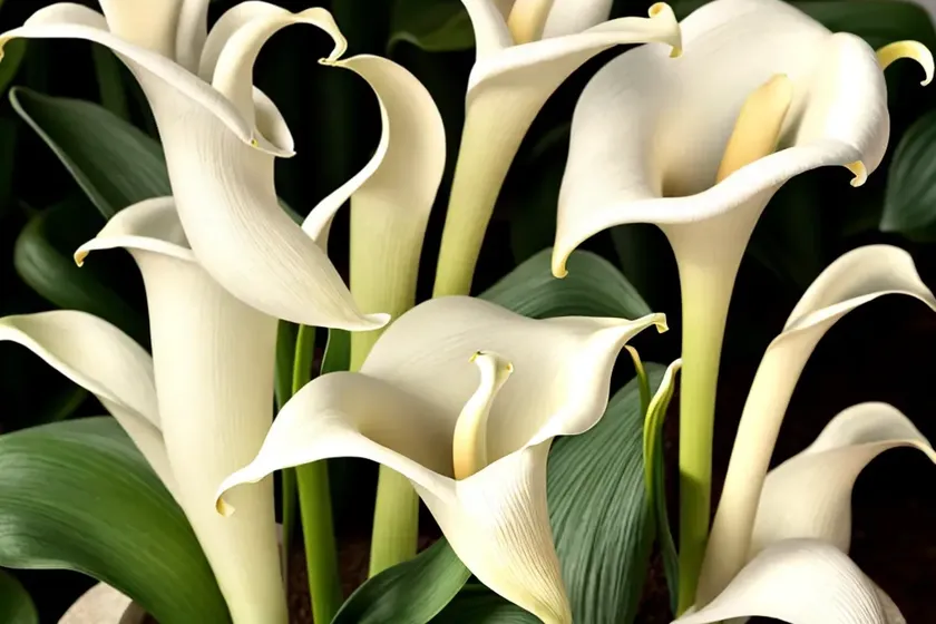 Zantedeschia ‘crystal blush’ (calla lily) — photo 3