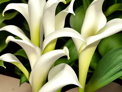 Zantedeschia ‘Crystal Blush’ (Calla Lily)