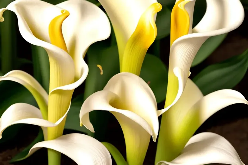 Zantedeschia ‘flame’ (calla lily) — photo 2