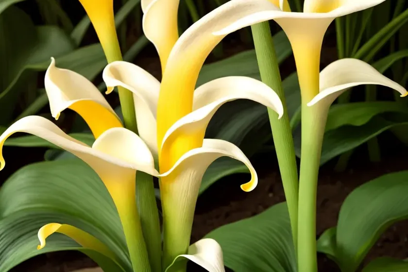 Zantedeschia ‘flame’ (calla lily) — photo 3
