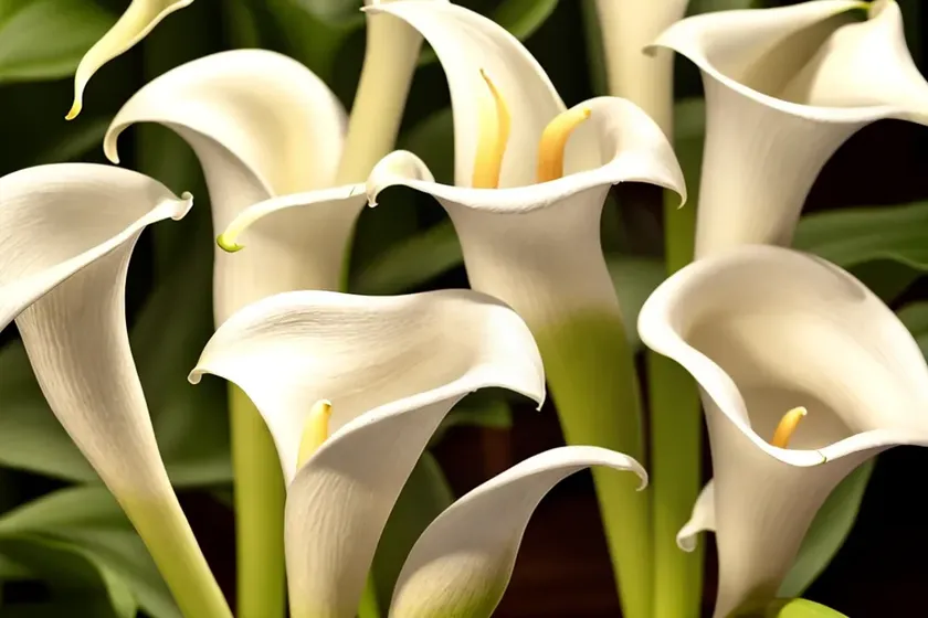 Zantedeschia ‘mozart’ (calla lily) — photo 3