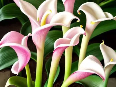 Zantedeschia Rehmannii (Pink Calla Lily)