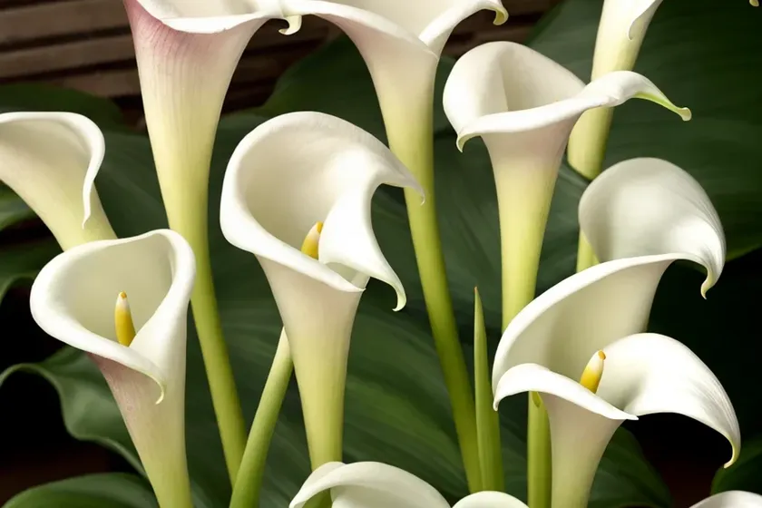 Zantedeschia ‘ruby sensation’ (calla lily) — photo 2