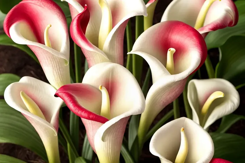 Zantedeschia ‘ruby sensation’ (calla lily) — photo 3