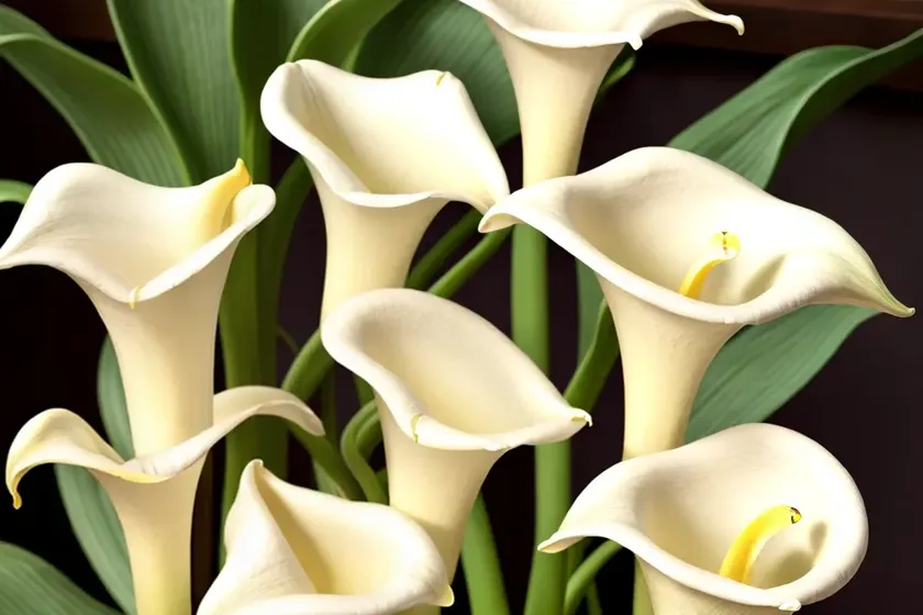 Zantedeschia ‘vermeer’ (calla lily) — photo 2