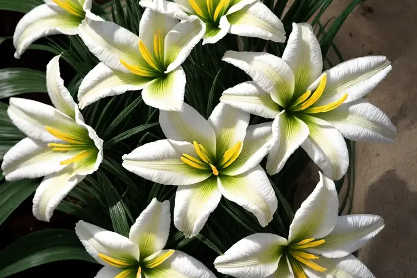 Zephyranthes atamasca (atamasco lily)