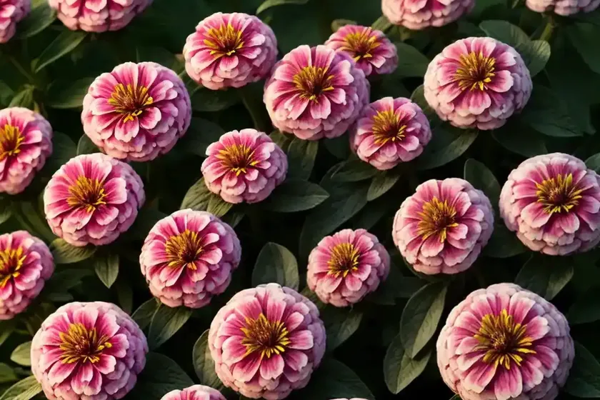 Zinnia marylandica ‘zahara raspberry’) — photo 3