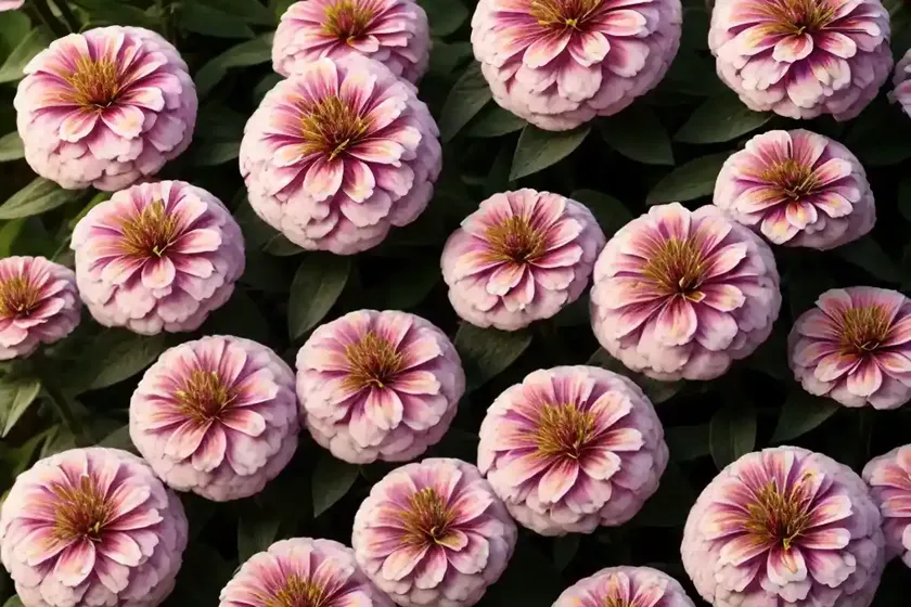 Zinnia marylandica ‘zahara starlight rose’) — photo 2