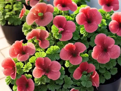 Zonal Geranium (Pelargonium Hortorum)
