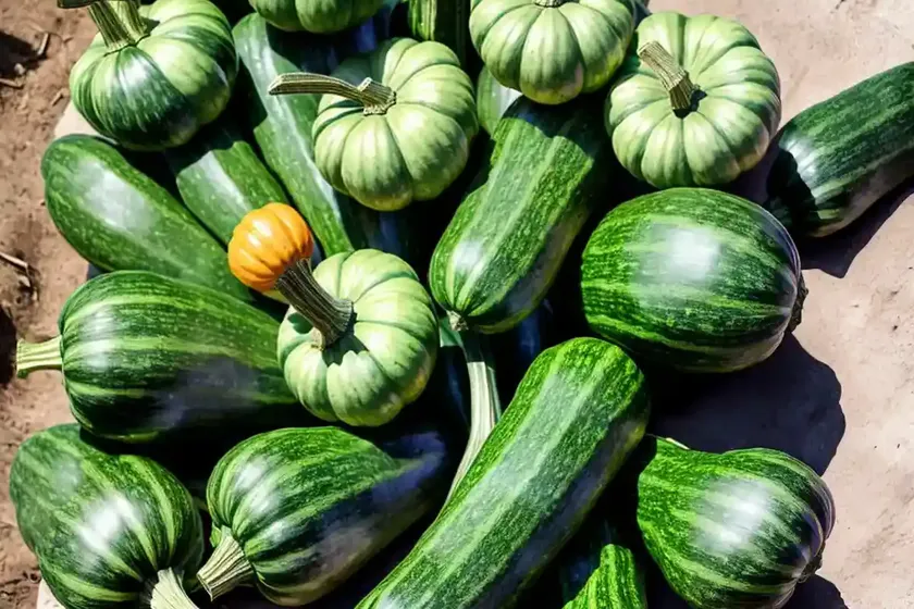 Zucchini (cucurbita pepo zucchini) — photo 2