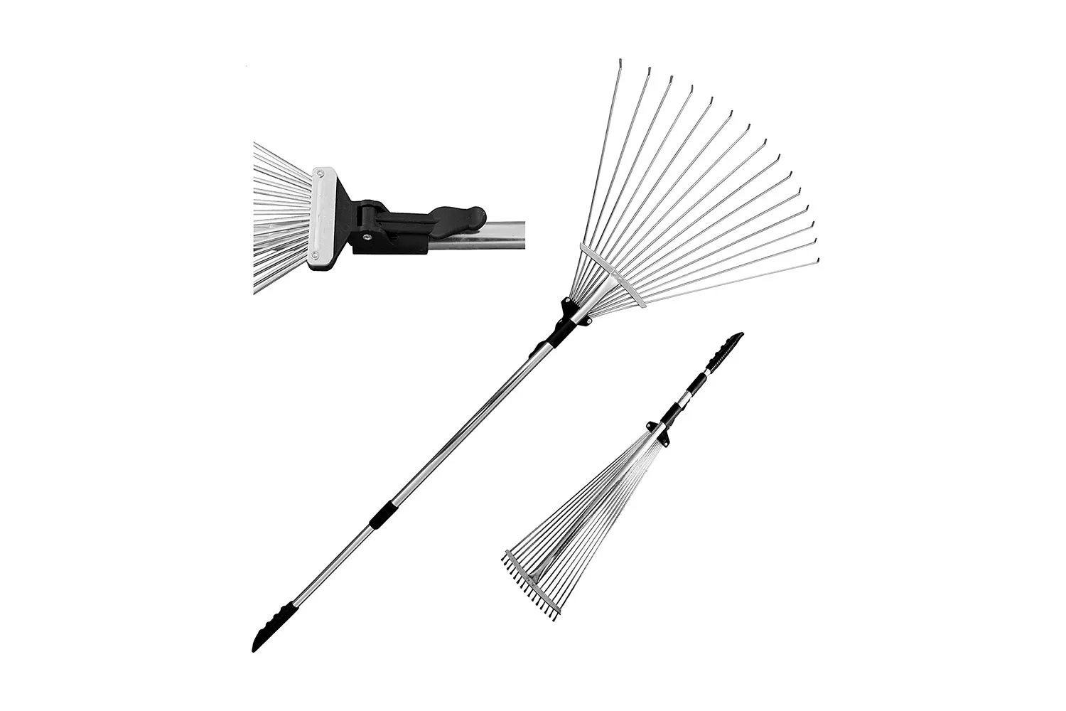 Tabor-tools-telescopic-metal-rake