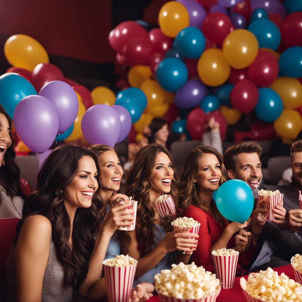 40th birthday party ideas, movie theater party 40th birthday party ideas, movie theater party