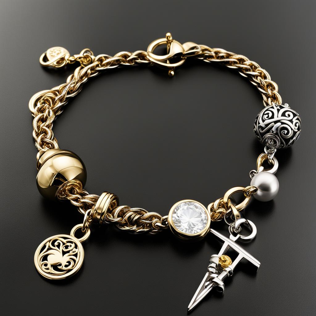 50th Birthday Charm Bracelet 50th Birthday Charm Bracelet