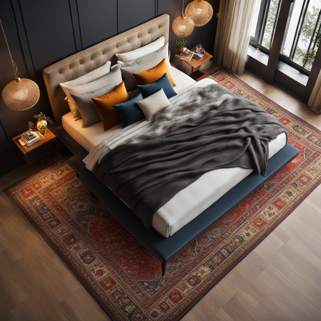 8'x10' rug for queen bed 8'x10' rug for queen bed