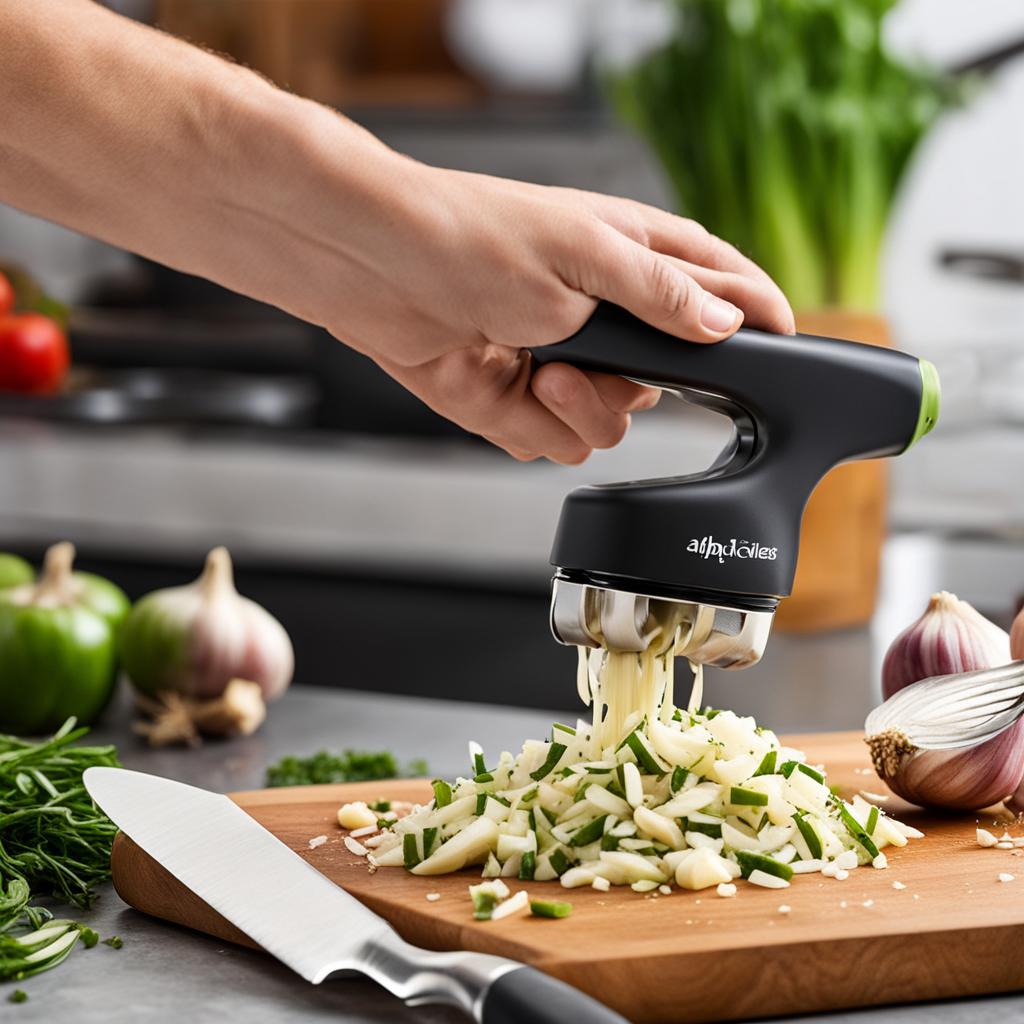 Alpha Grillers Garlic Press and Peeler Set Alpha Grillers Garlic Press and Peeler Set