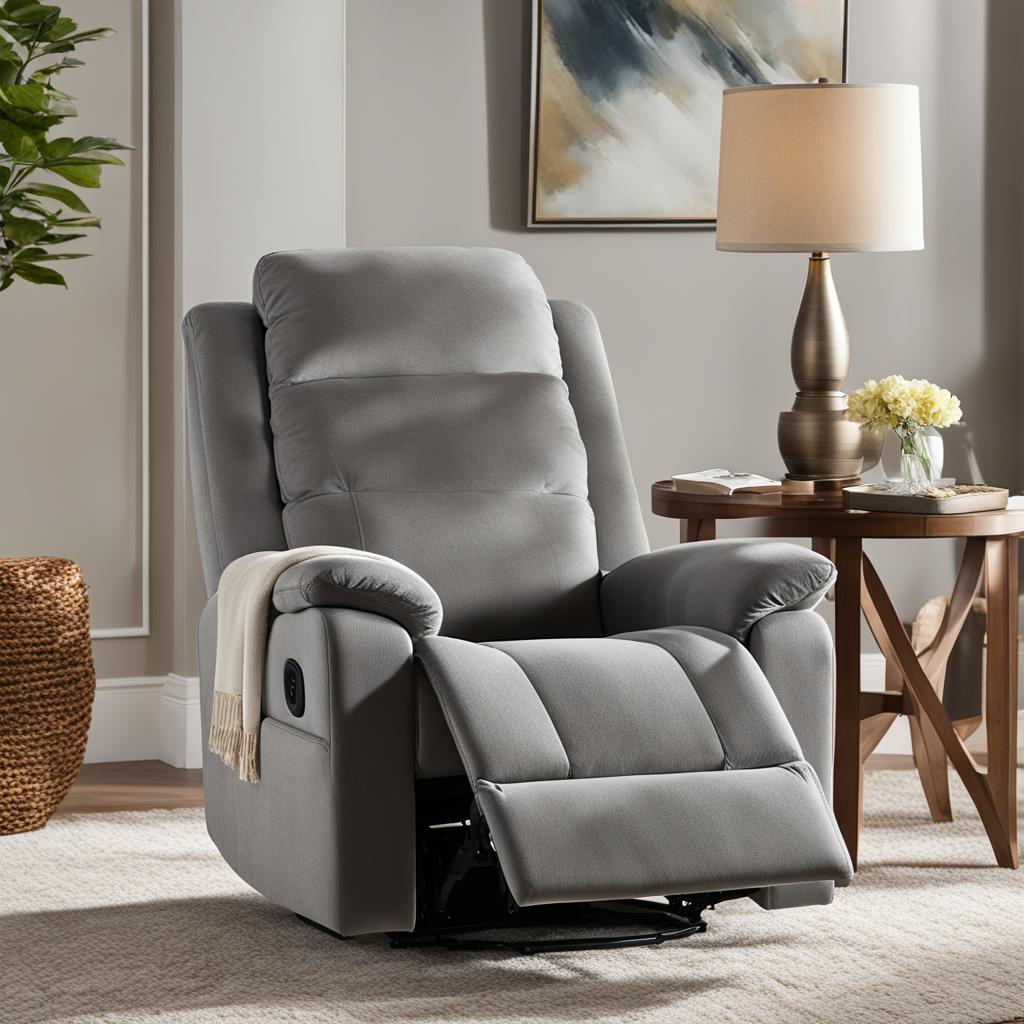 Article Ellow Ashford Gray Recliner Article Ellow Ashford Gray Recliner