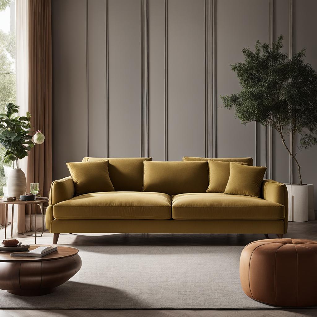 Article Klara Plush Sofa Image Article Klara Plush Sofa Image