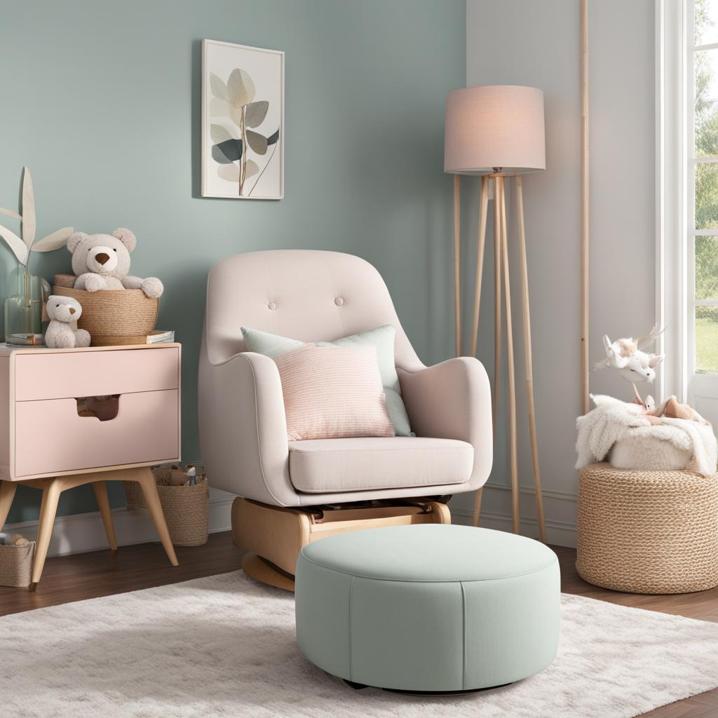 Babyletto Toco Swivel Glider and Ottoman Babyletto Toco Swivel Glider and Ottoman