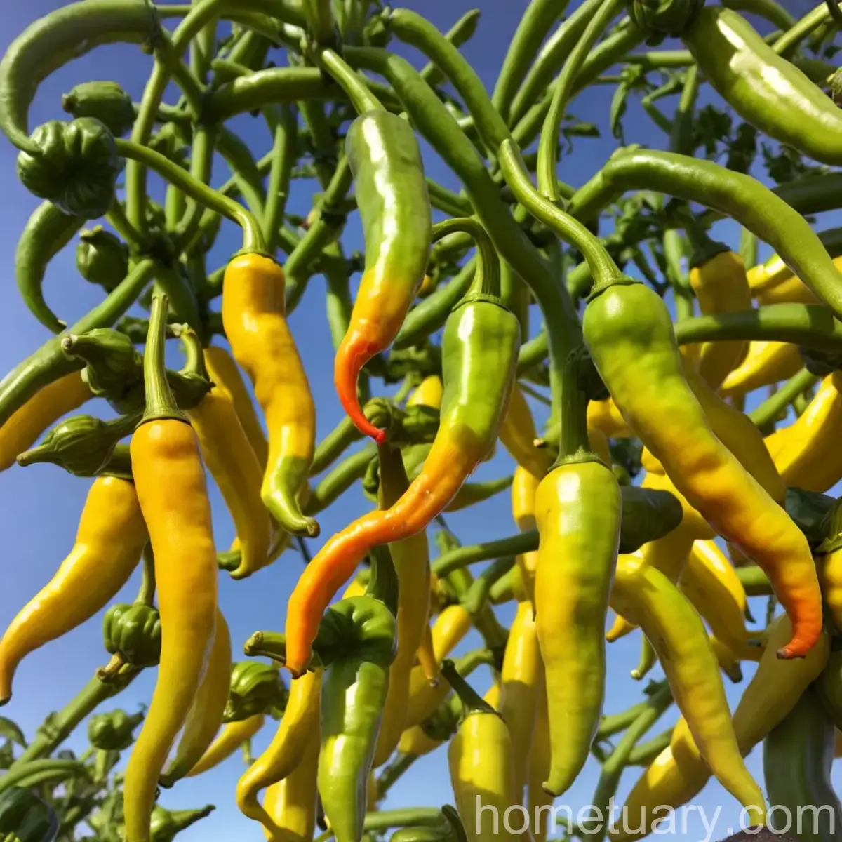 Banana Pepper (Capsicum Annuum ‘Banana Pepper’)