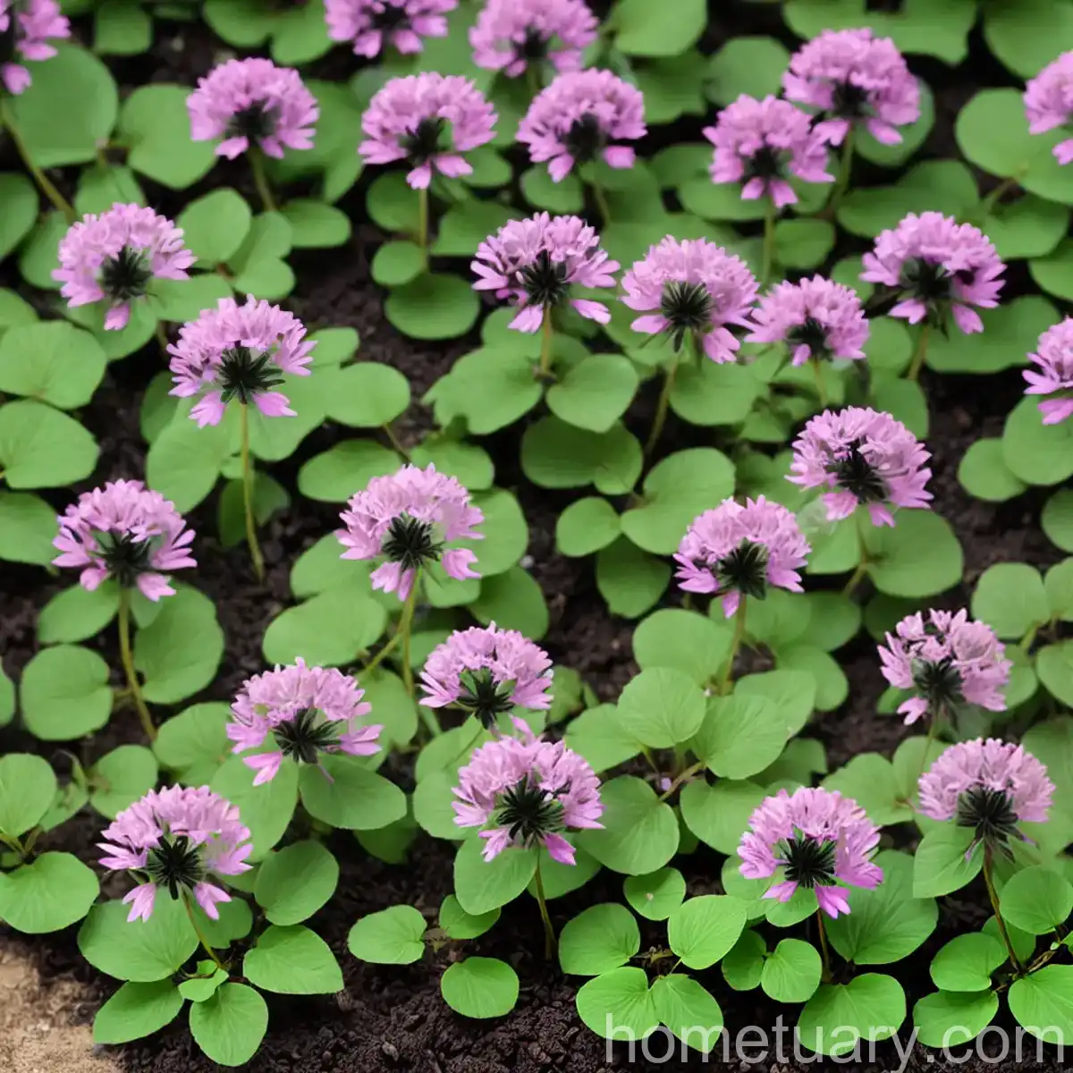 Black Leaved Clover (Trifolium Repens ‘Purpurascens Quadrifolium’)