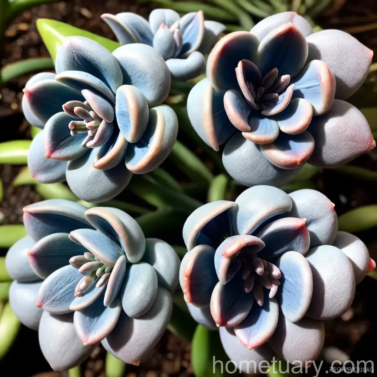 Blue Bean (Graptopetalum Pachyphyllum ‘Blue Bean’)