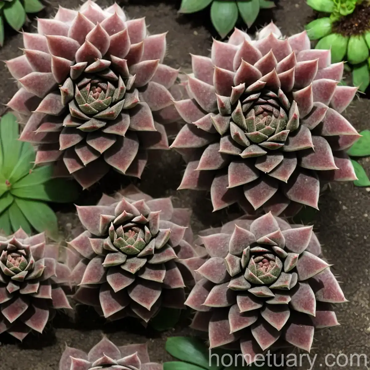 Cebenese (Sempervivum Arachnoideum ‘Cebenese’)