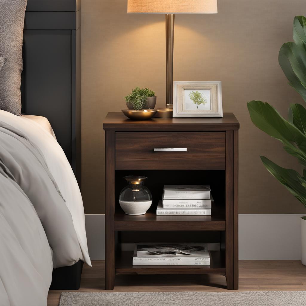 Corrie 1-Drawer Solid Wood Nightstand Corrie 1-Drawer Solid Wood Nightstand