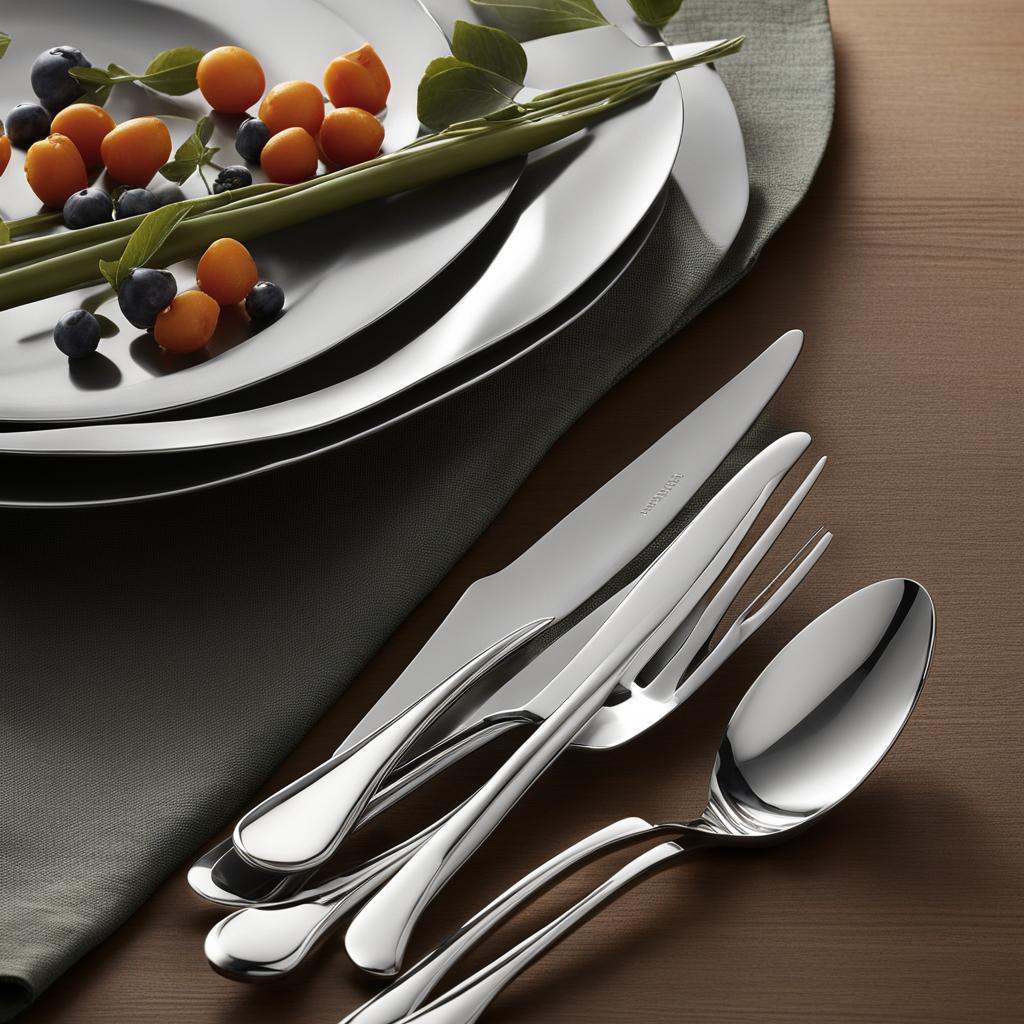 Crate & Barrel flatware set Crate & Barrel flatware set
