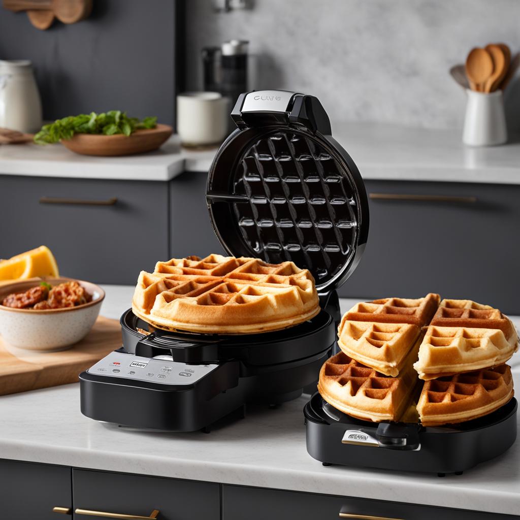 Crux Double Rotating Belgian Waffle Maker Crux Double Rotating Belgian Waffle Maker