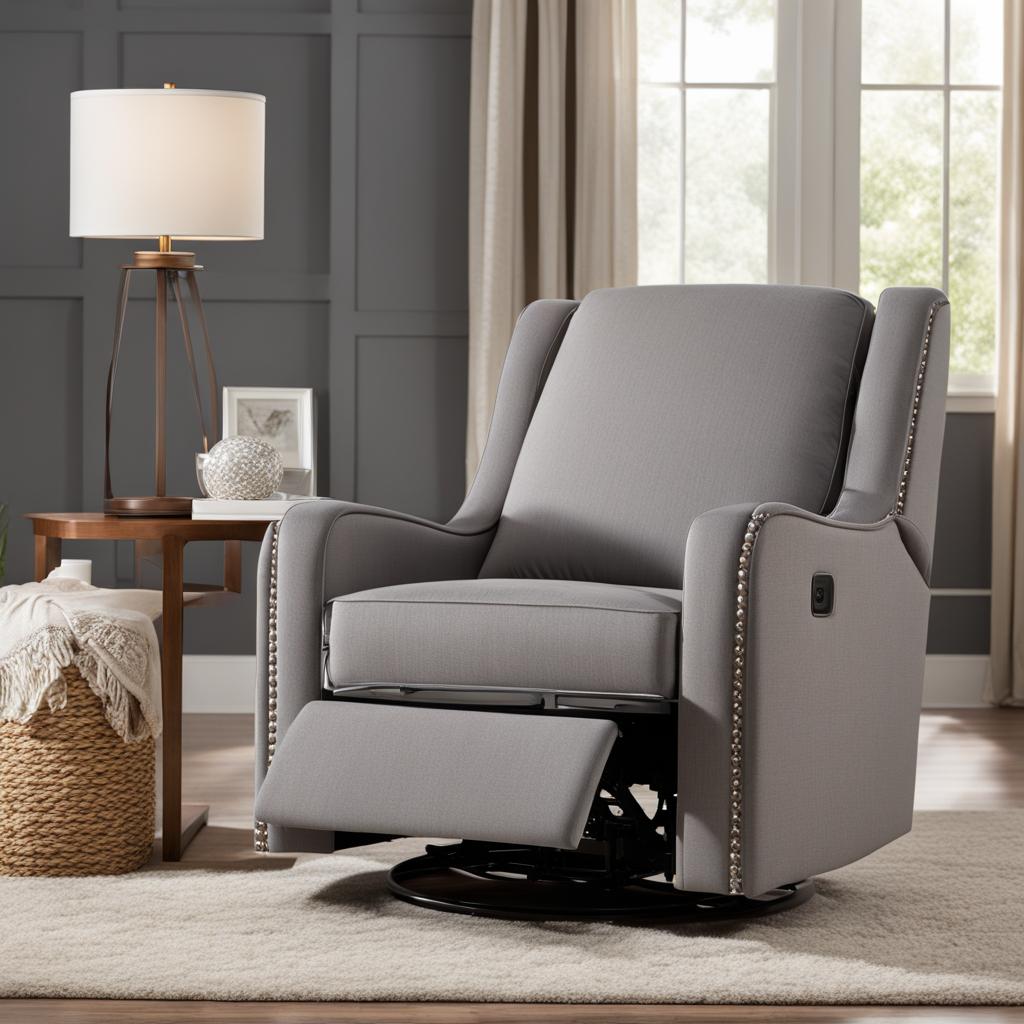 DaVinci Piper Upholstered Recliner and Swivel Glider DaVinci Piper Upholstered Recliner and Swivel Glider
