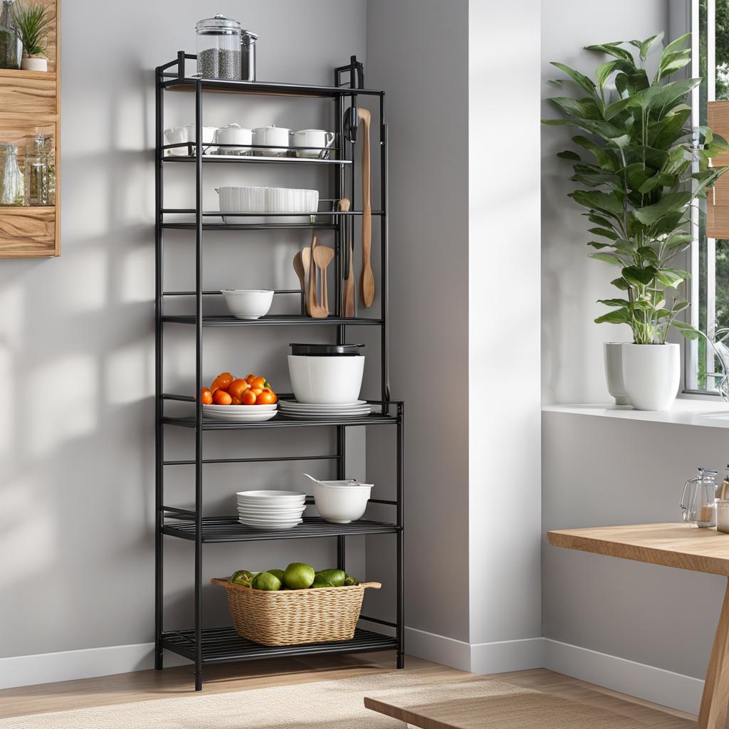Denkee 5-Tier Kitchen Baker’s Rack Denkee 5-Tier Kitchen Baker’s Rack
