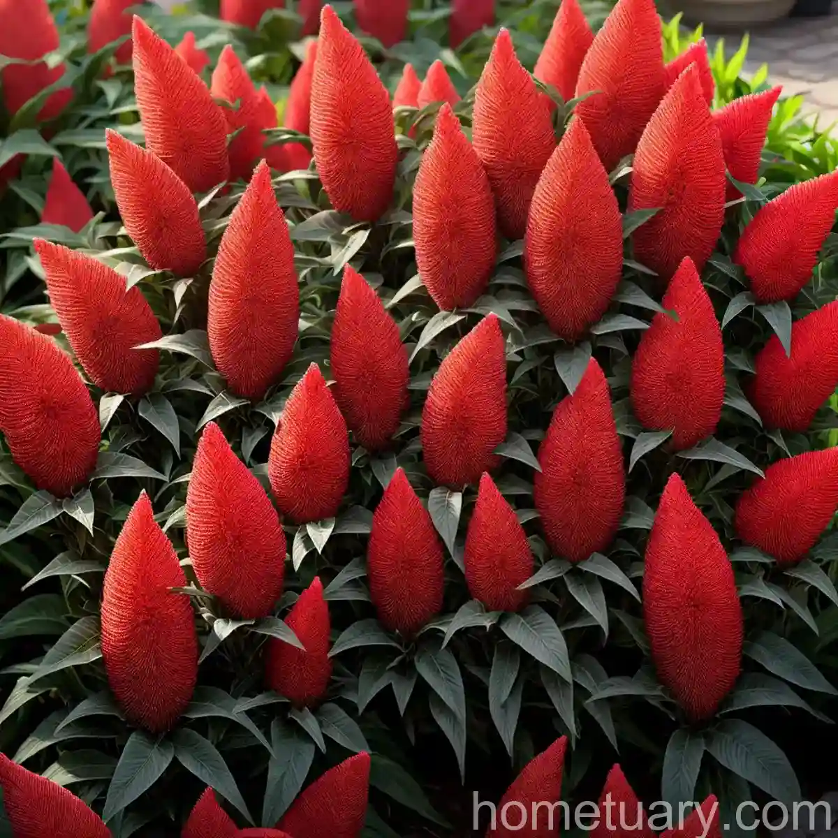Dragons Breath (Celosia Argentea Plumosa ‘Dragon’s Breath’)