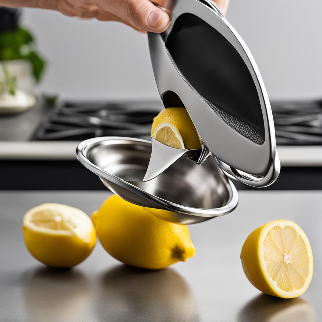 Durable Stainless Steel Lemon Squeezer Durable Stainless Steel Lemon Squeezer