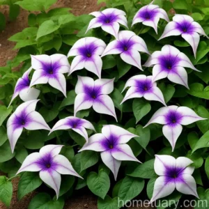 Dwarf Morning Glory (Convolvulus Tricolor)