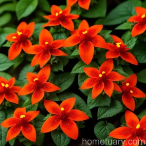 Firecracker Flower (Crossandra Infundibuliformis)