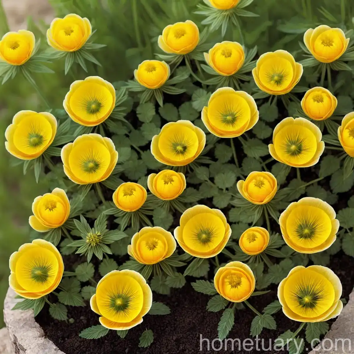 Globeflower (Trollius Europaeus)