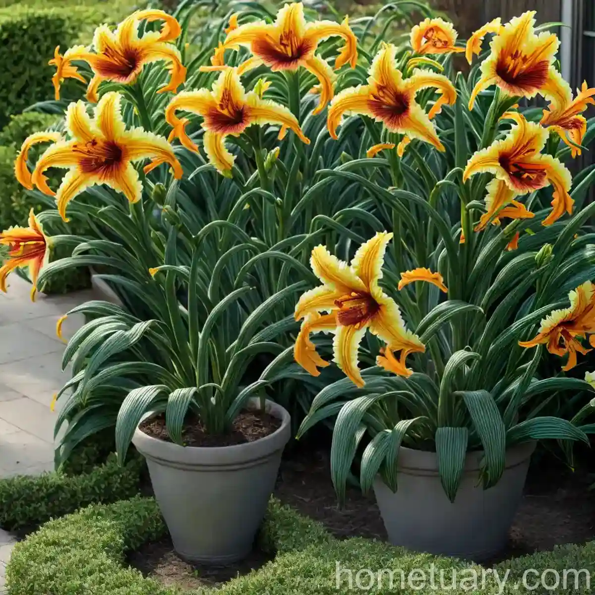 Hemerocallis ‘Pandora’s Box’ (Reblooming Daylily)