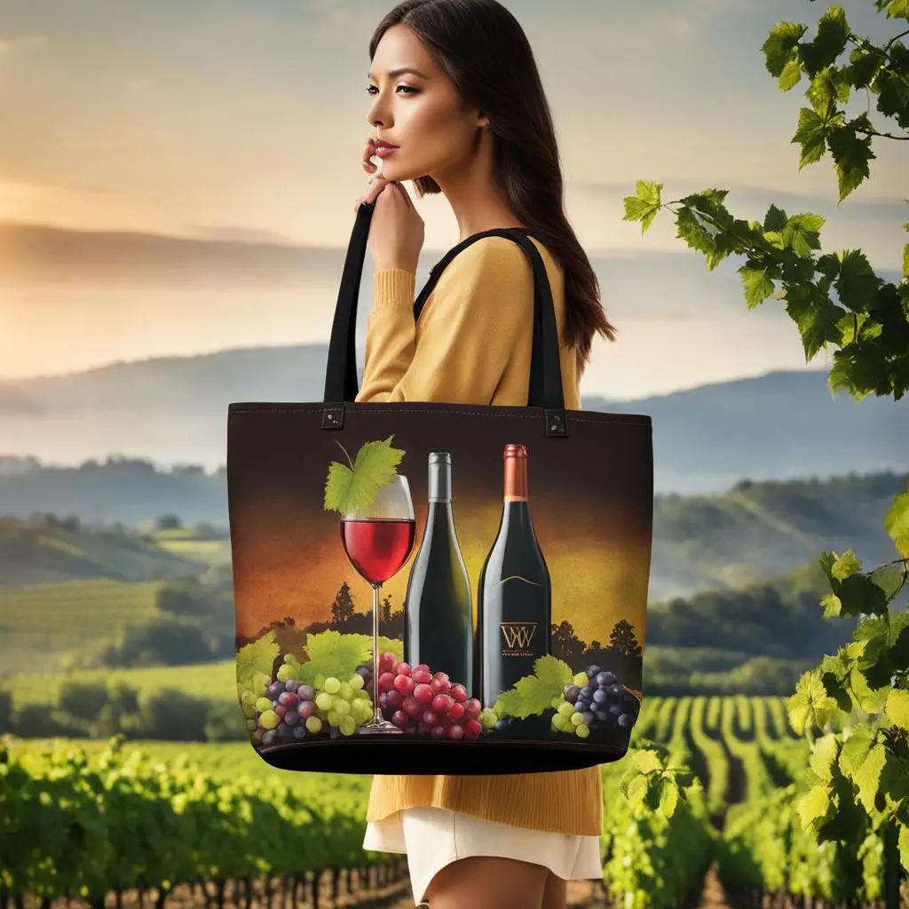 Hipiwe Wine Carrier Tote Bag